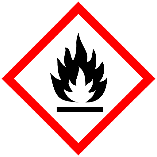 Gefahrenpiktogramm GHS02 (Flamme)