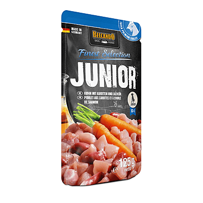 Belcando Junior Huhn mit Karotten und Lachsöl Belcando Junior Huhn mit Karotten und Lachsöl